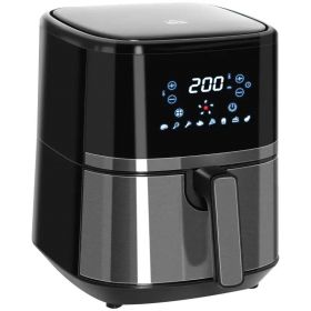 SilverBlack Multi-Function 4 in 1 Air Fryer Oven 4.7 QT