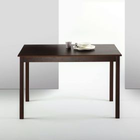 Classic Espresso Finish 45 x 28 inch Wooden Dining Table
