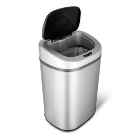 Stainless Steel 21-Gallon Trash Can w/ Motion Sensor Lid