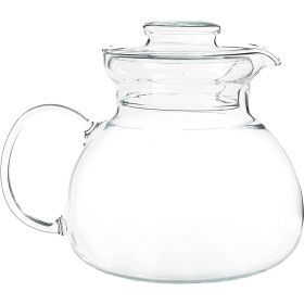 1.5 Quart Stovetop Clear Glass Teapot Kettle w/ Lid