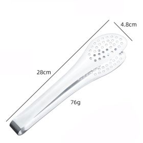 1PCS Kitchen Utensil Stainless Steel Tongs