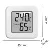 White Mini Electronic Temperature and Humidity Meter