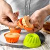 12pc Set Silicone Baking Cups Reusable Cupcake Liners
