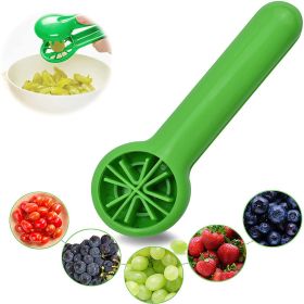 Green Multifunctional Vegetable And Fruit Cutter