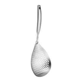 Stainless Steel Slotted Spoons; Skimmer Slotted Spoon