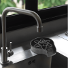 Automatic Glass Rinser  Attachment For Kitchen Sink