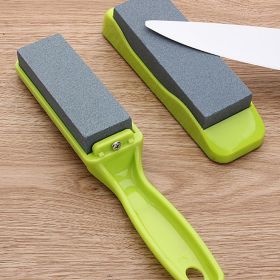 1pc Knife Sharpener With Handle