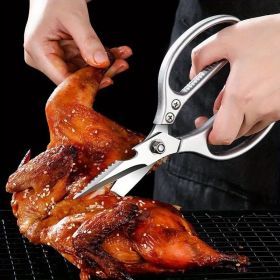 Stainless Steel Kitchen Scissors with Aluminum Alloy Handle