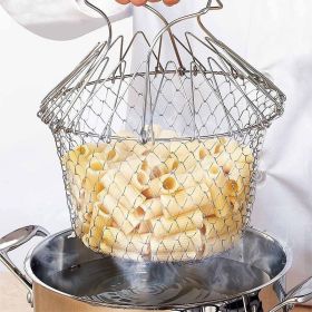 Stainless Steel Folding Strainer Spoon