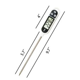Stainless Steel; Probe Type Electronic Thermometer
