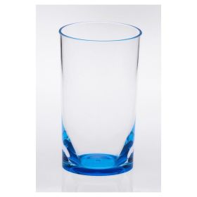 Oval Halo Acrylic Set of 4 Hi Ball, 15 Oz