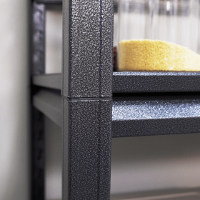 Adjustable Heavy Duty Metal Shelving - 5-Tier Storage Shelf