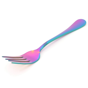 Cutlery, Dinner Forks Rainbow Colors