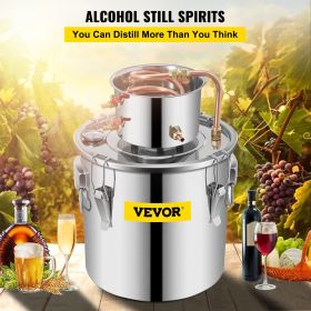 VEVOR 8Gal Stainless Steel Water Alcohol Distiller