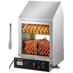 VEVOR 1200W Commercial Hot Dog Steamer