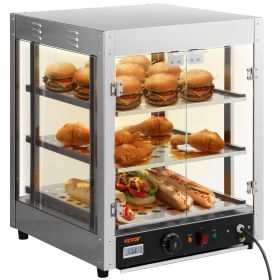 VEVOR 3-Tier Commercial Countertop Food Warmer