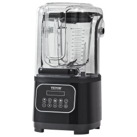 VEVOR Professional Commercial Countertop Blender W/ Shield