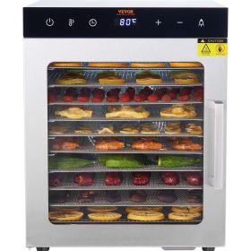 VEVOR Electric Food Dehydrator w/ Digital Adjustable Timer