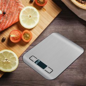 LCD Precision Electronic Kitchen Scale Stainless Steel