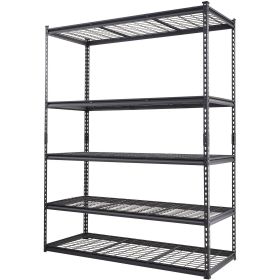 VEVOR Storage Shelving Unit, 5-Tier Adj, 2000 lbs Capacity