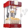 VEVOR Popcorn Machine 300W 2.5 Oz Red