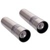 Stainless Steel Electric Pepper Mill & Salt Grinder Silver