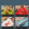 Plastic Cutting Board Set W/ Color Coded Food Icon