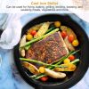 3Pcs Pre-Seasoned Cast Iron Skillet Set 6/8/10in