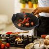 3Pcs Pre-Seasoned Cast Iron Skillet Set 6/8/10in