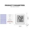 White Mini Electronic Temperature and Humidity Meter