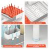 Adjustable Dual-Part Dish Drainer w/ Detachable Utensil Holder