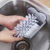 Creative Suction Cup Glass Bottle Cleaning Brush