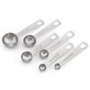 Measuring Spoons; 6pcs Stainless Steel Measuring Spoons