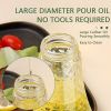Oil Spray Bottle Push-type Oil Sprayer
