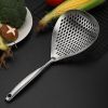 Stainless Steel Slotted Spoons; Skimmer Slotted Spoon