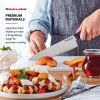 Japanese Steel 12-Piece Knife Block Set w/ Built-in Sharpener
