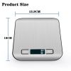 LCD Precision Electronic Kitchen Scale Stainless Steel