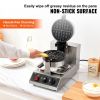VEVOR Commercial Round Waffle Maker Rotatable Non-Stick