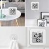 White Mini Electronic Temperature and Humidity Meter