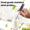 Stainless Steel; Probe Type Electronic Thermometer