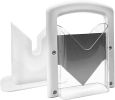 Stainless Steel Bagel Guillotine Slicer W/ Safety Handle