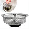 Sink Filter With Plug; Wash Basin Slag Screen