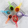 Set 12 Pieces Plastic Measuring Cup Measuring Spoon Set
