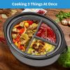 Reusable & Leakproof Silicone Crockpot Divider