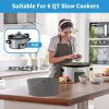 Reusable & Leakproof Silicone Crockpot Divider