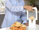 Stainless Steel Bagel Guillotine Slicer W/ Safety Handle