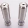 Stainless Steel Electric Pepper Mill & Salt Grinder Silver