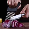 Stainless Steel Tomato Onion Slicer Holder