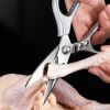 Stainless Steel Kitchen Scissors with Aluminum Alloy Handle