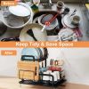 2-Tier Dish Drying Rack for Kitchen Counter